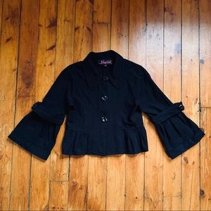 Designs by Naomi Mini Jacket with 3/4 Bell Sleeves